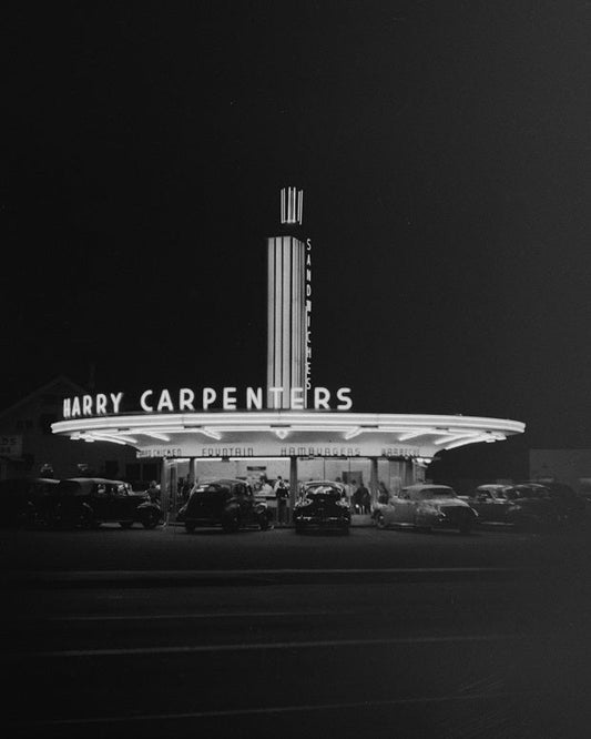 Harry Carpenter's Drive-in 1942 Print