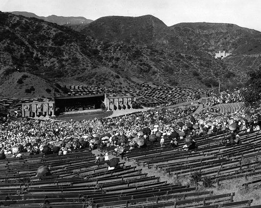Hollywood Bowl 1920s Print