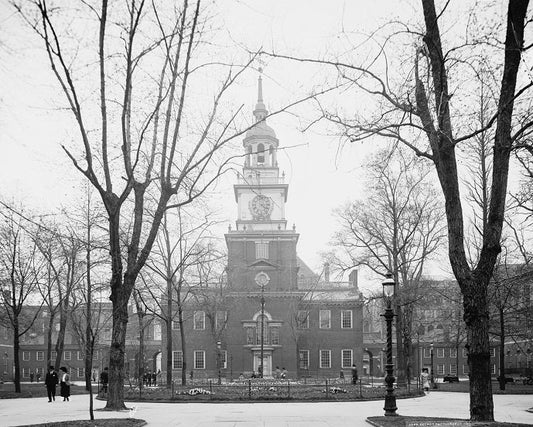 Independence Hall 1905 Print