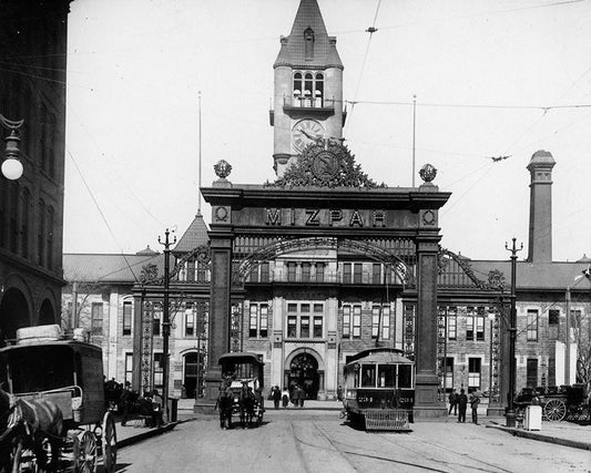 Inside the Welcome Arch 1910s Print
