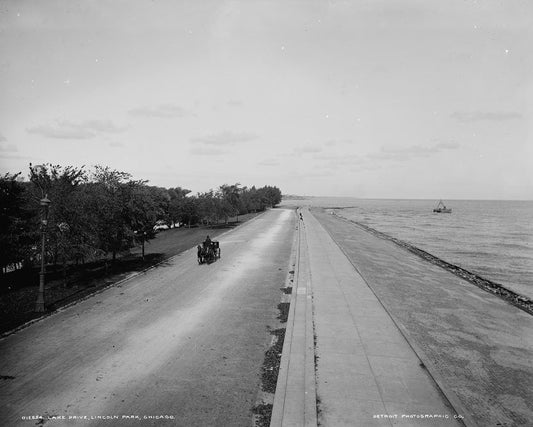 Lake Shore Drive 1890s Print