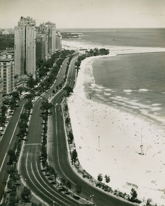 Lake Shore Drive 1933 Print