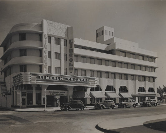 Lincoln Theatre 1936 Print