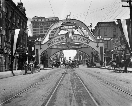 Main and Akard 1908