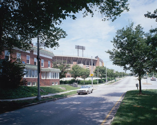 Memorial Stadium 1990s Color Print