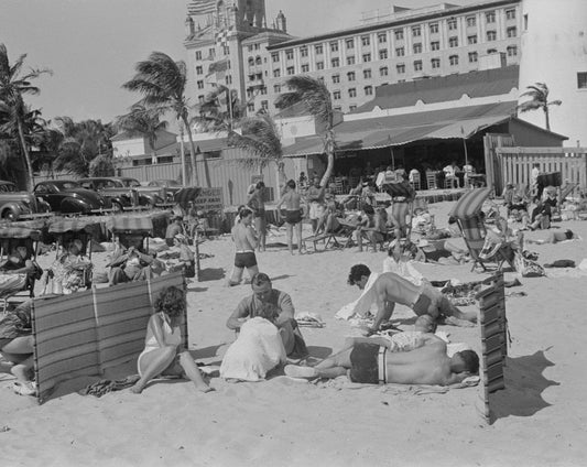 Miami Beach 1939 Print
