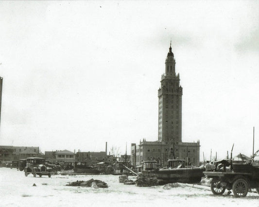 Miami News Tower 1920s Print