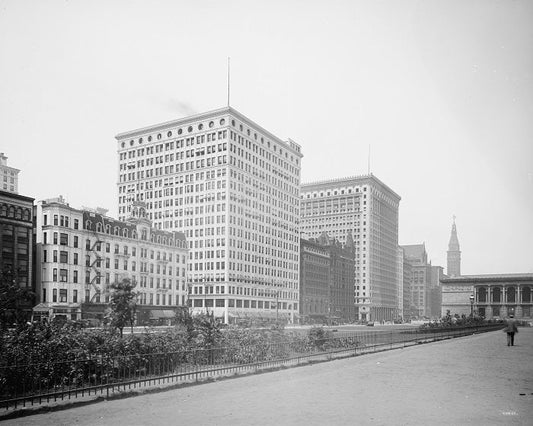Michigan Avenue 1912 Print