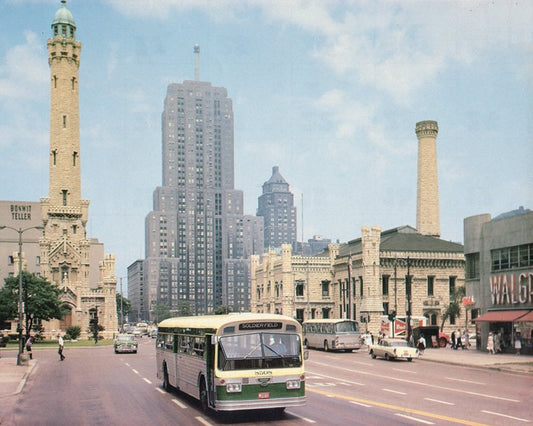 Michigan Avenue 1960s Print