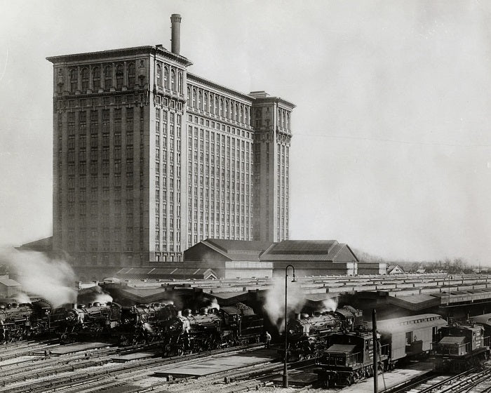 Michigan Central Station 1927 Print