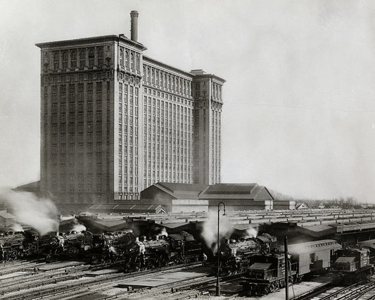 Michigan Central Station 1927 Print