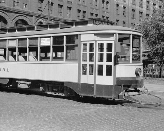 Minneapolis Streetcar 1939 Print