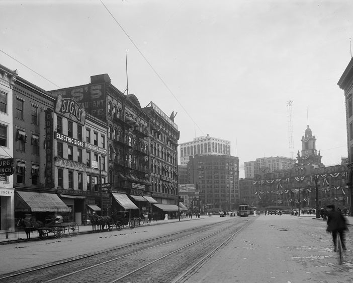 Monroe Avenue 1910s Print