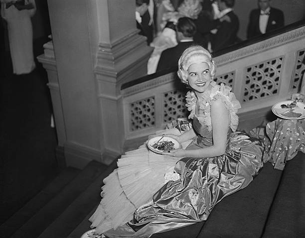 Mrs. Alexander McLanahan at the 1934 Metropolitan Opera Ball a costume party.