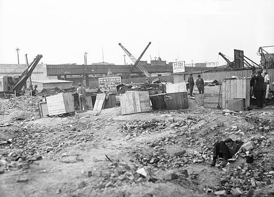 New York City Hobo 'Hooverville' 1931