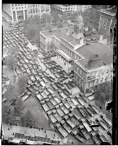 New York NY- When Mayor Fiorello Henry La Guardia's proposal to end the current trucking strike was refused by the trucking companies although