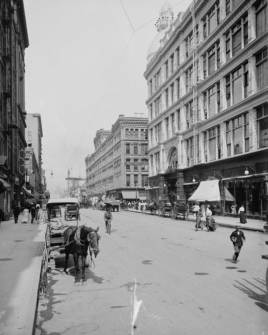 Nicollet Avenue 1904 Print