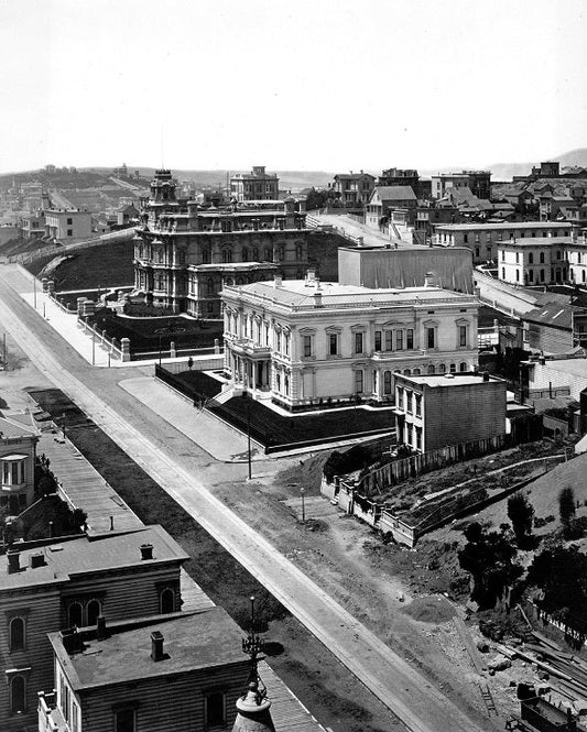 Nob Hill 1878 Print