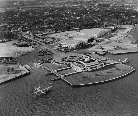 Pan American Terminal 1934 Print