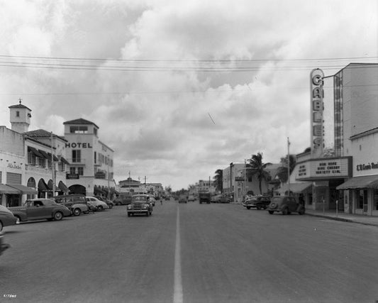 Ponce de Leon Blvd 1947 Print