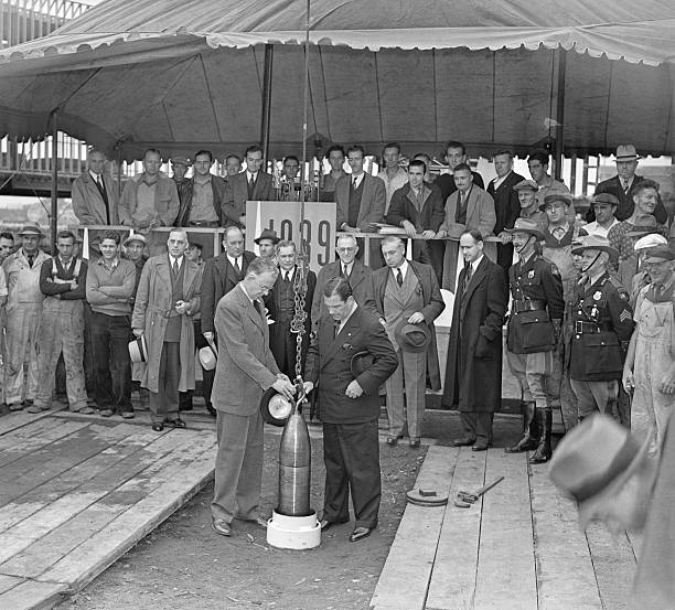 Prior to the 1939 World's Fair a time capsule in buried beneath the site of the Westinghouse Exhibition Building at the Autumnal Equinox by