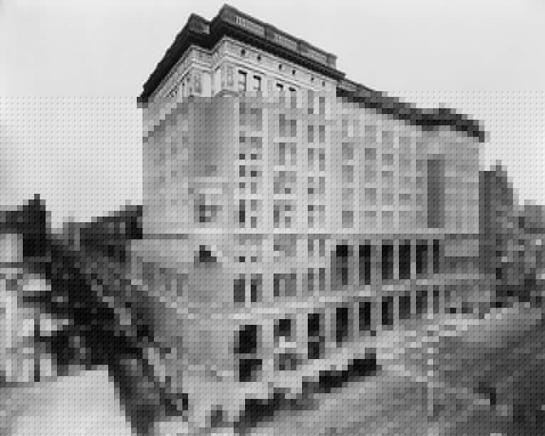 Reading Terminal Market 1890s Print