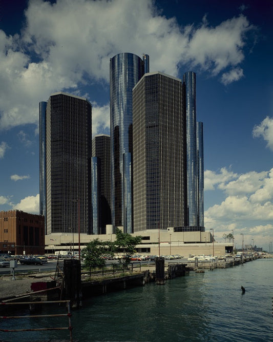 Renaissance Center 1977 Print