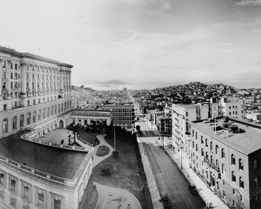 San Francisco Skyline 1920 Print