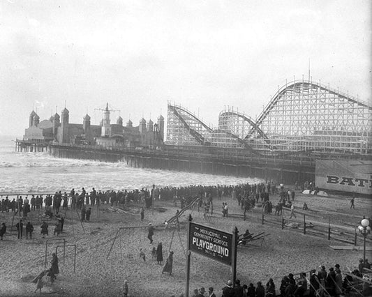 Santa Monica Pier 1929 Print