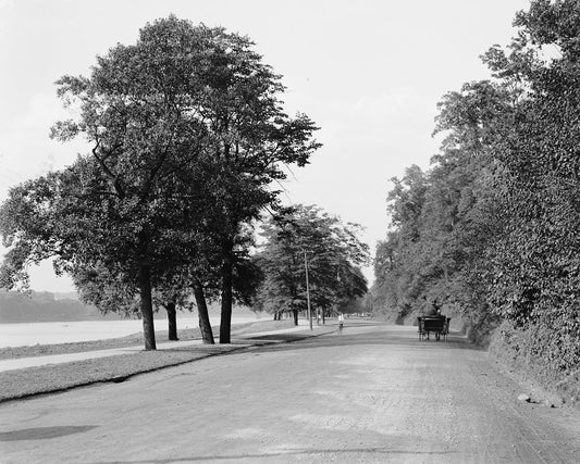 Schuylkill Drive 1904 Print