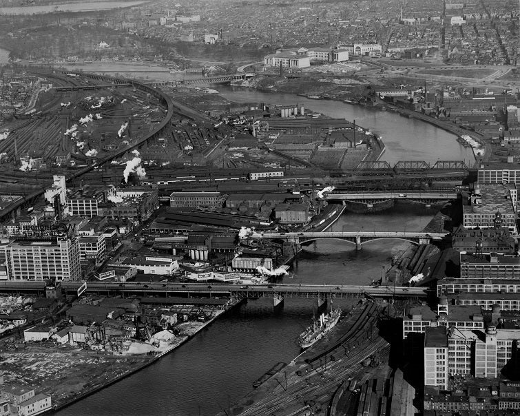Schuylkill River 1927 Print