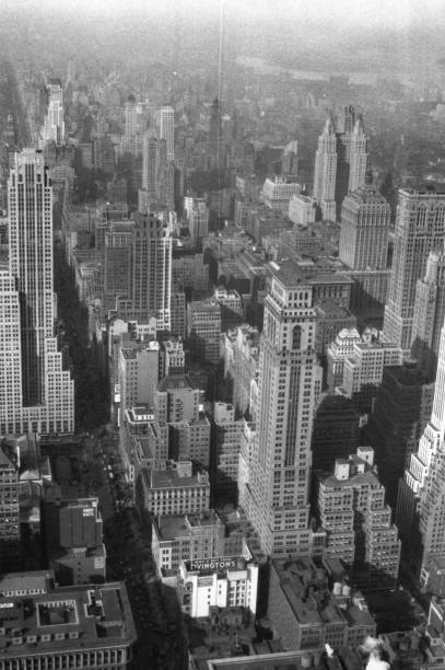 Skyscrapers in Manhattan New York City.