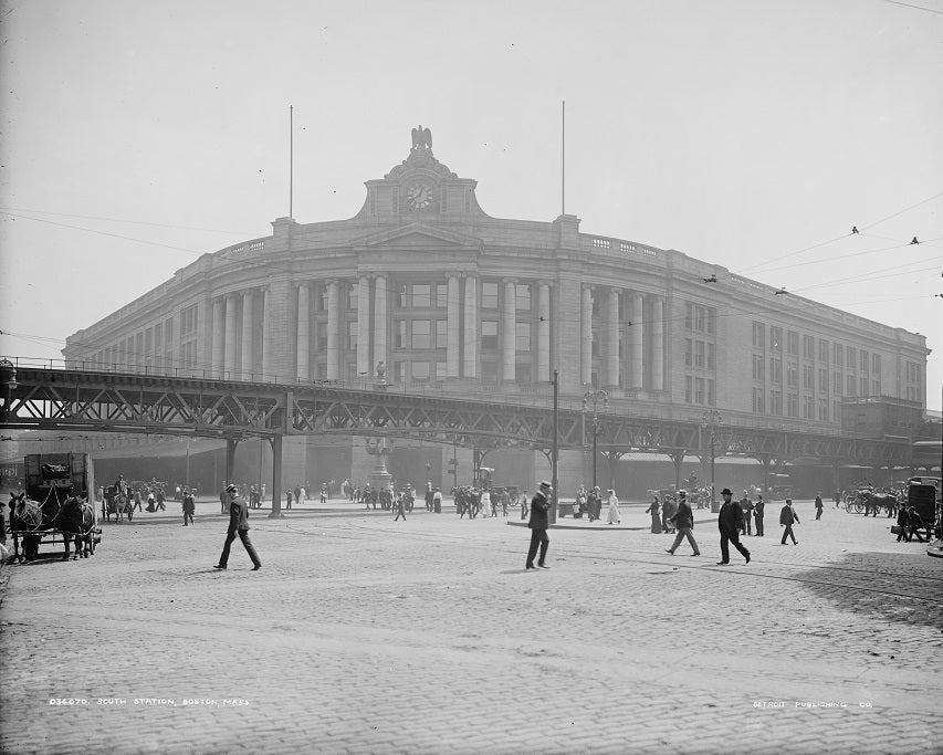 South Station 1905 Print