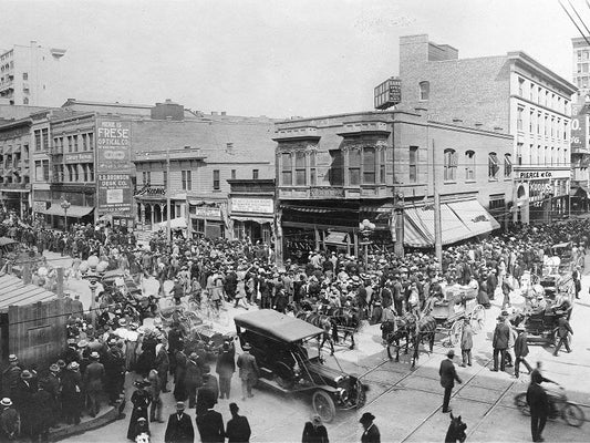 Spring and 6th 1910 Print