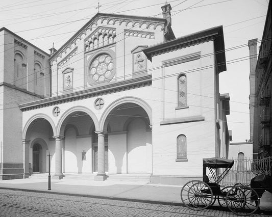 St. Paul's Church 1903 Print