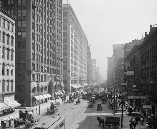 State Street 1905 Print