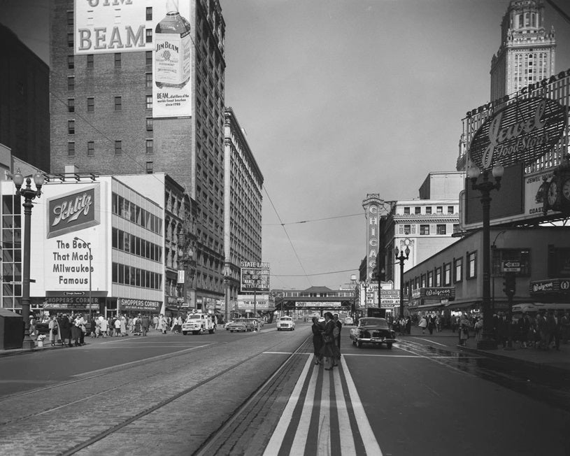 State Street 1950s Print