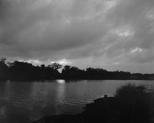 Sunset on the Miami River 1900 Print