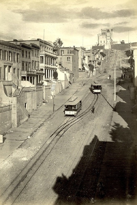 Telegraph Hill 1890s Print