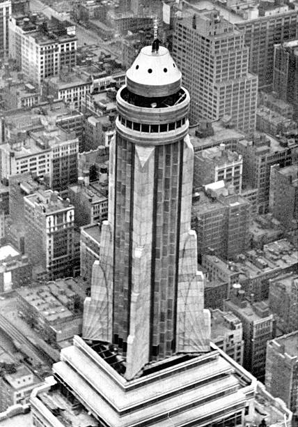 The top of the Empire State Building.