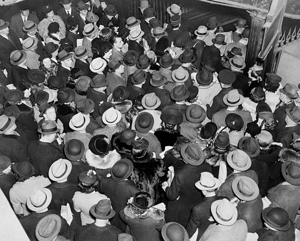Thousands of Long Island commuters jam Penn Station at rush hour peak for information after rail service to the Island from that point was suspended