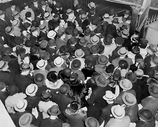 Thousands of Long Island commuters jam Penn Station at rush hour peak for information after rail service to the Island from that point was suspended