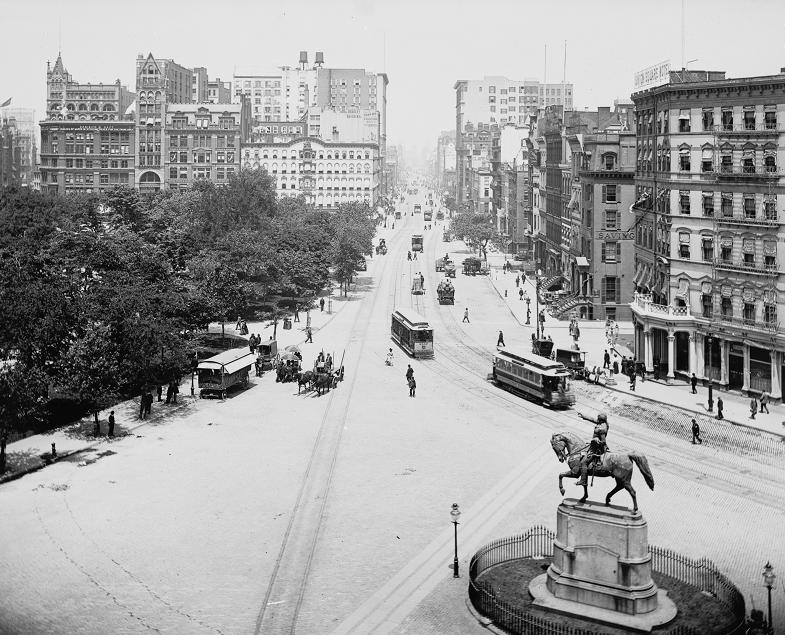 Union Square 1890 Print