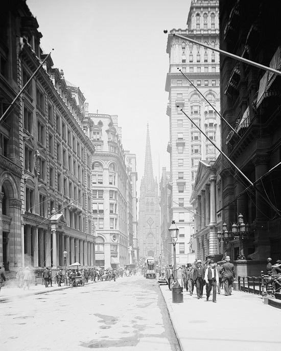 Wall Street 1903 Print