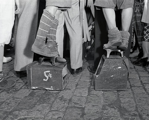 What these shine boys lacked in inches they made up in ingenuity when the Royal Parade took New York by storm. The boys passed up whatever revenue