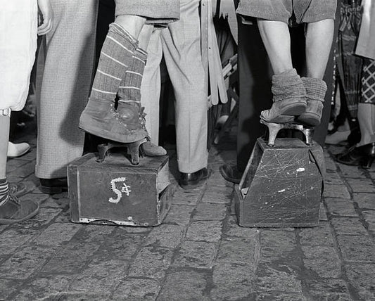 What these shine boys lacked in inches they made up in ingenuity when the Royal Parade took New York by storm. The boys passed up whatever revenue
