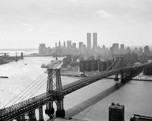 Williamsburg Bridge 1980s Print