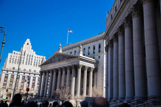 Federal and state courthouse